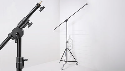 Muraro Heavy Duty Boom Stand with Arm Kit MUB02SB