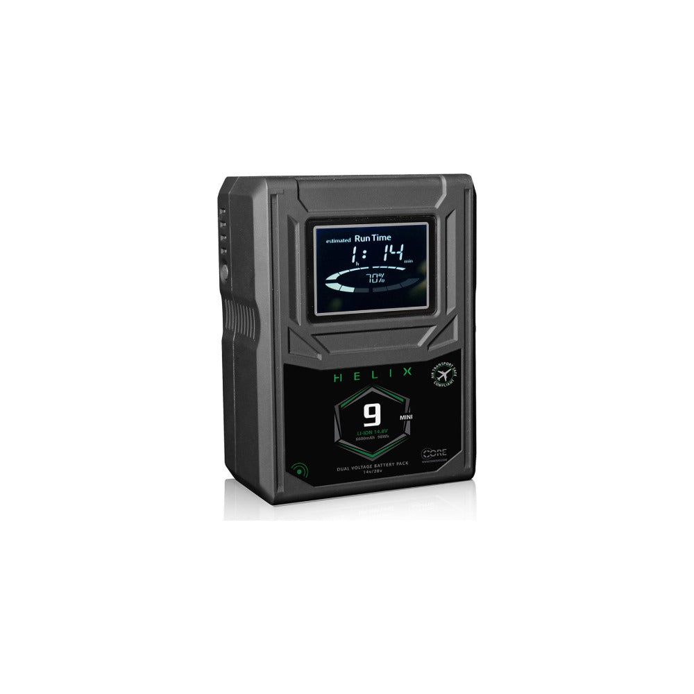 Core SWX Helix 9 Mini V-Mount Dual Voltage Battery 98Wh