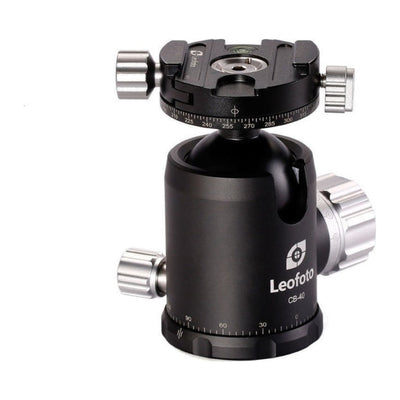 LEOFOTO PRO BALL HEAD WITH PANNING CLAMP CB-40 (DOUBLE-ACTION)