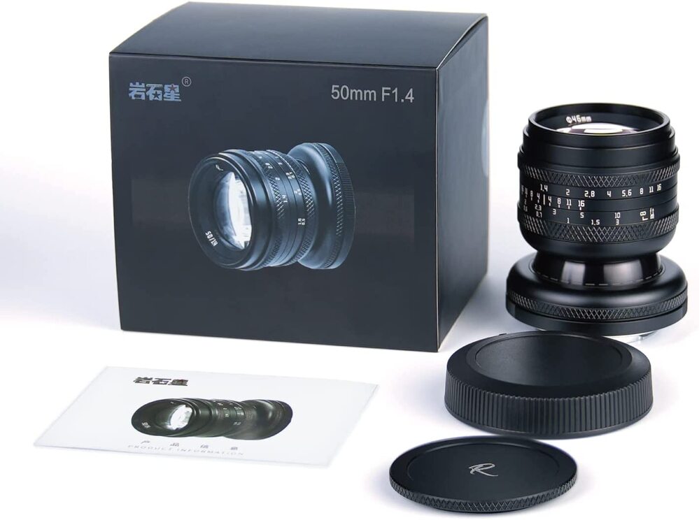 AstrHori 50mm F1.4 Full Frame Tilt Lens