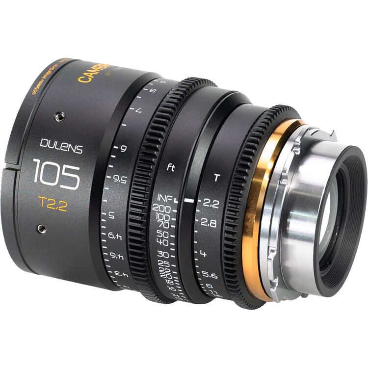 Dulens APO Cambrian Prime 105mm T2.2 Lens (ARRI PL, Imperial, Black)