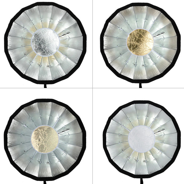 GODOX 85CM PARABOLIC SOFTBOX WITH GRID FOR AD400PRO (SILVER) AD-S85S image 10