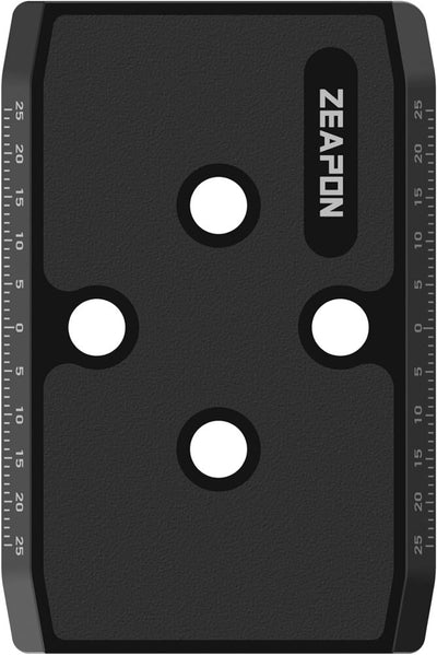 Zeapon Quick Release Plate for Micro 3 AXIS Slider Compatible with Manfortto Heavy Duty Mounting Adapter Quick Setup kit for Manfrotto
