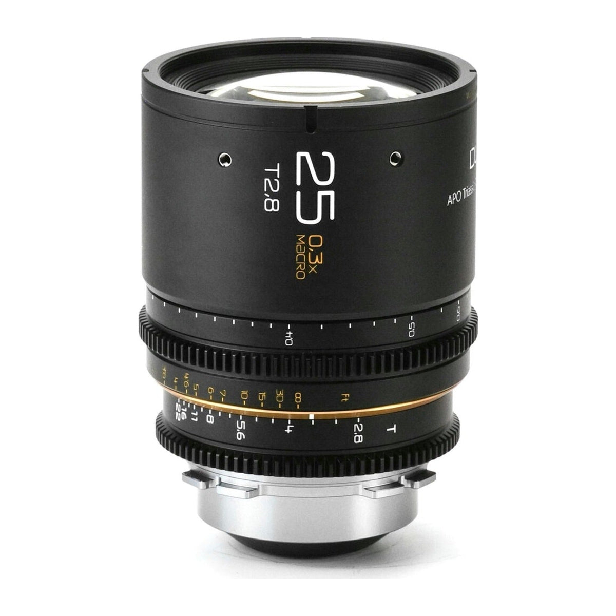 Dulens APO Triassic Close Focus Prime 25mm T2.8 PL Mount - Black