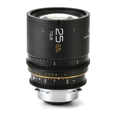 Dulens APO Triassic Close Focus Prime 25mm T2.8 PL Mount - Black