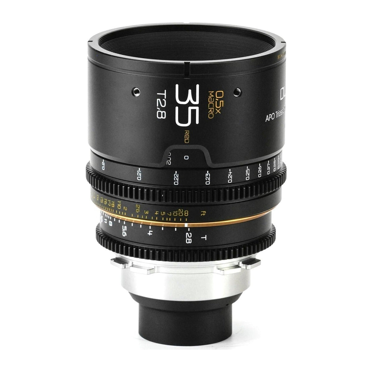 Dulens APO Triassic Close Focus Prime 35mm T2.8 PL Mount - Black