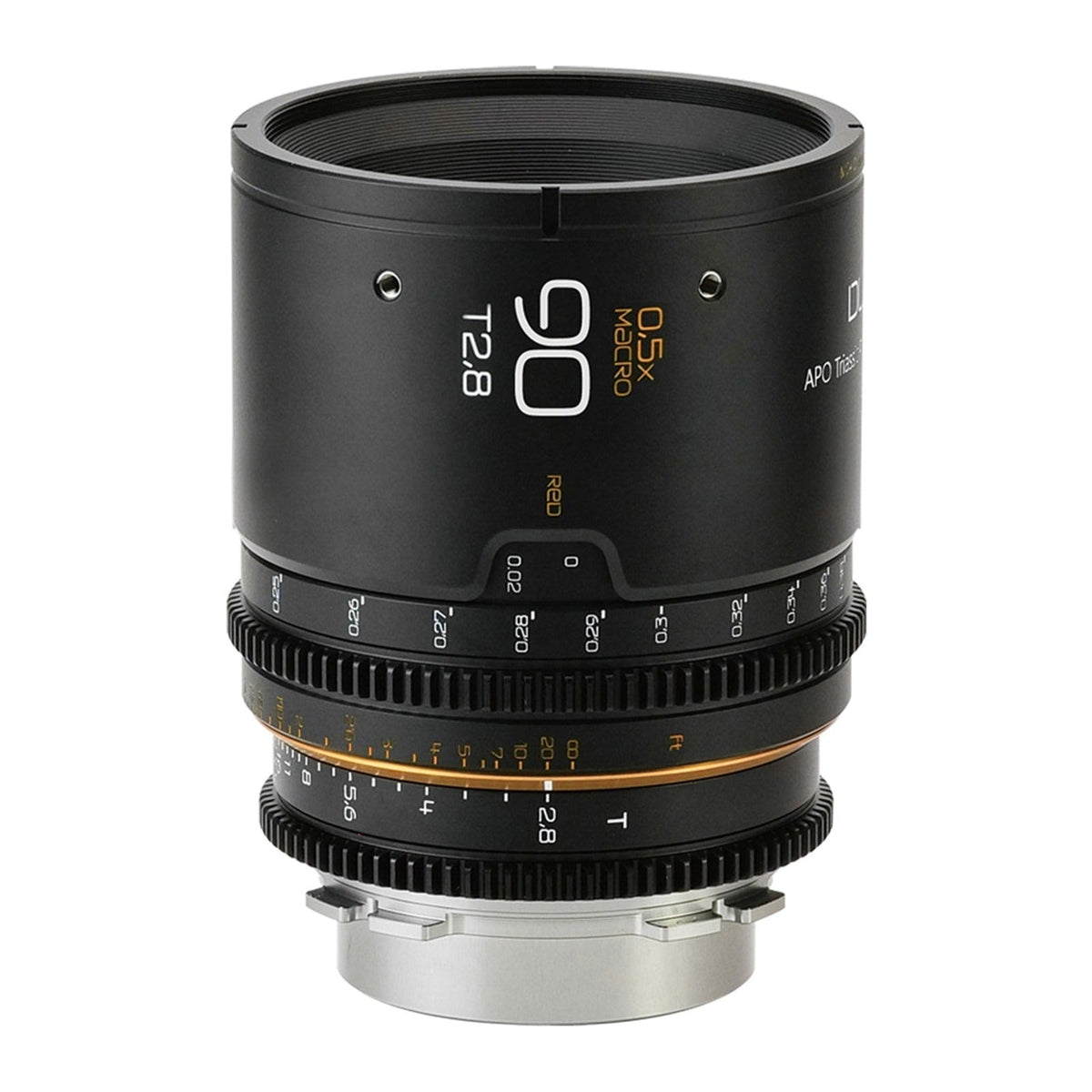 Dulens APO Triassic Close Focus Prime 90mm T2.8 PL Mount - Black