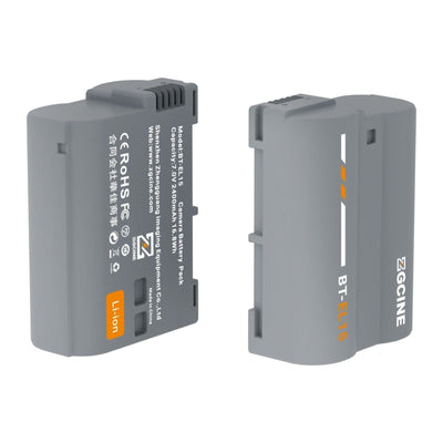 ZGCINE BT-EL15C Camera Battery for Nikon Camera (2400mAh Grey)