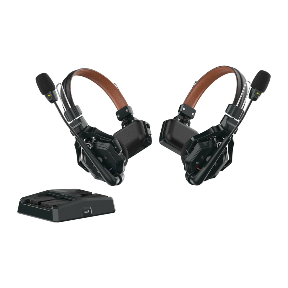 Hollyland Solidcom C1 Pro 2S Wireless Intercom System With 2 ENC Wireless Headsets image 1