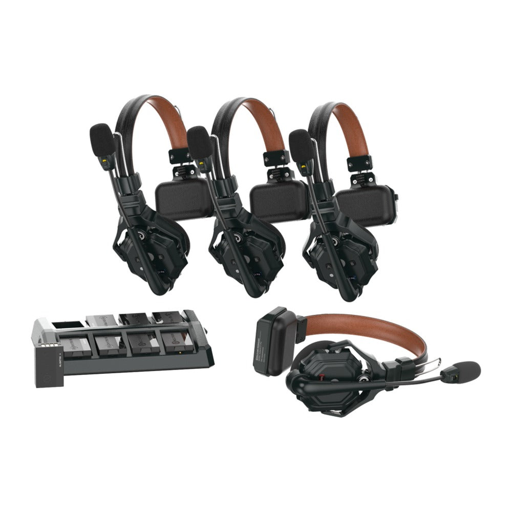 Hollyland Solidcom rental – C1 Pro 4S · 4 headsets