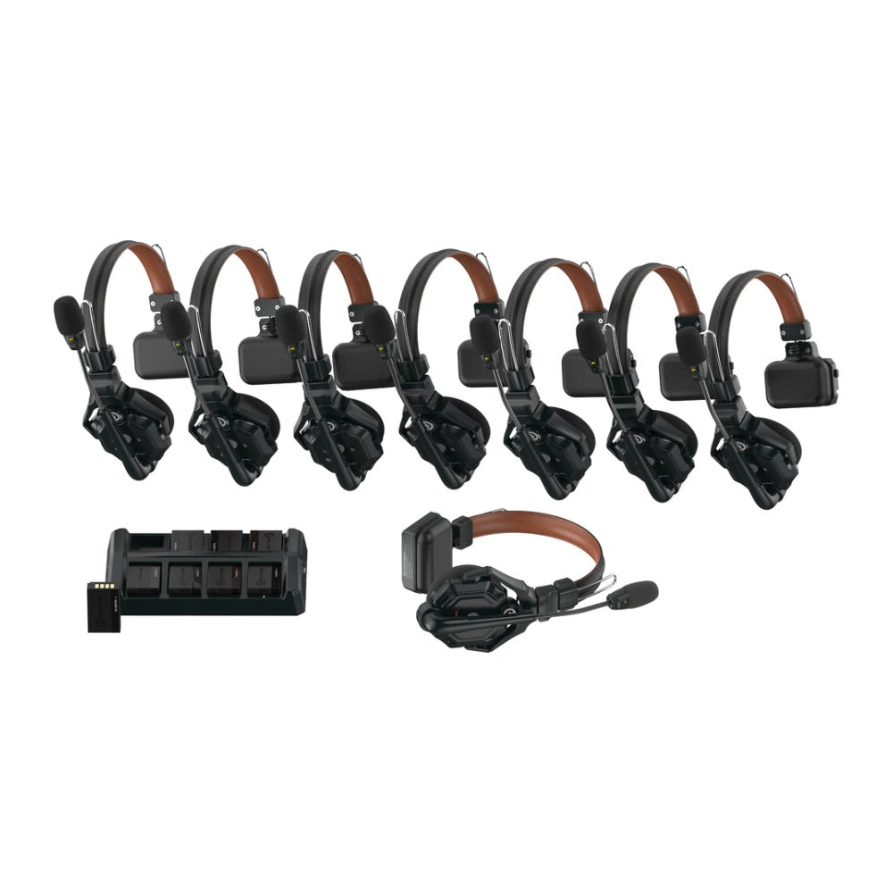 Hollyland Solidcom C1 Pro 8S Wireless Intercom System With 8 ENC Wireless Headsets image 1