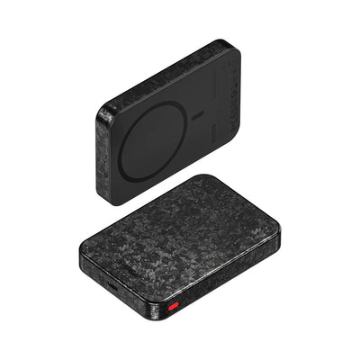 Sharge CarbonMag 10K - 10000mAh Wireless Carbon Fiber Power Bank(Complied with Qi2 Fast Wireless Charge Protocal)