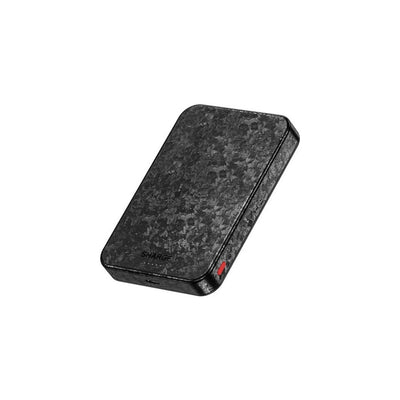 Sharge CarbonMag 10K - 10000mAh Wireless Carbon Fiber Power Bank(Complied with Qi2 Fast Wireless Charge Protocal)