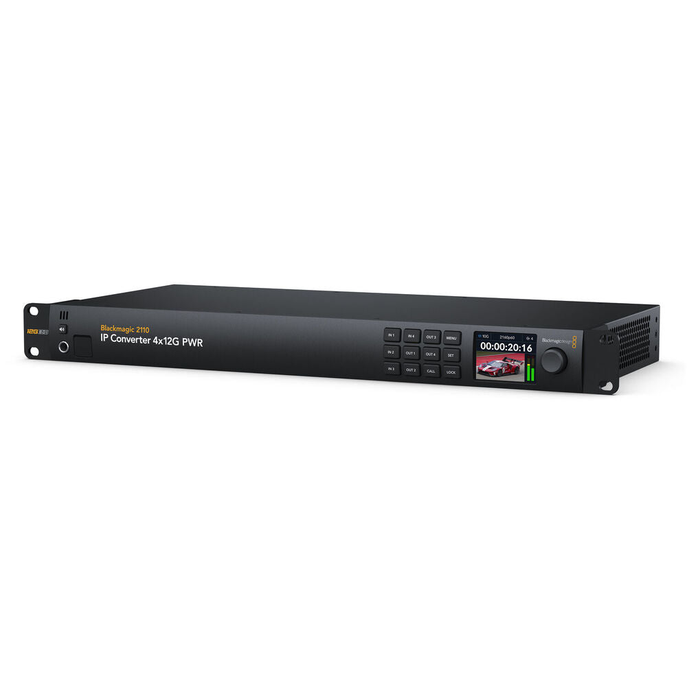 Blackmagic 2110 IP Converter 4 x 12G SDI PWR image 1