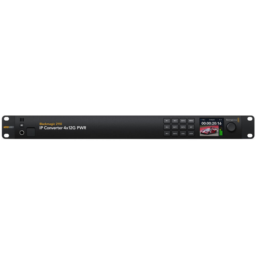 Blackmagic 2110 IP Converter 4 x 12G SDI PWR image 2