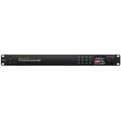 Blackmagic 2110 IP Converter 4 x 12G SDI PWR image 2