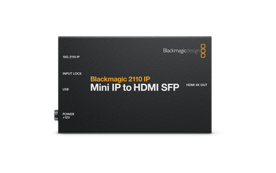 Blackmagic 2110 IP Mini IP to HDMI SPF image 2