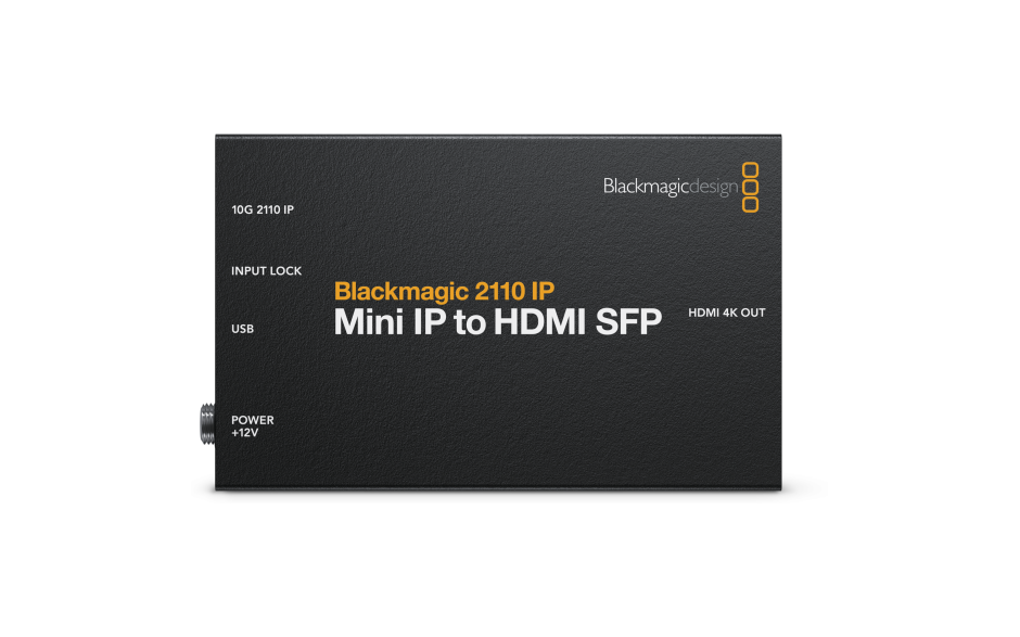 Blackmagic 2110 IP Mini IP to HDMI SPF image 2