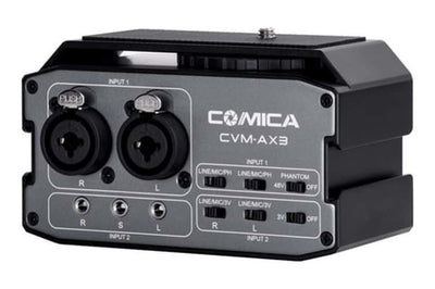 Comica XLR Combo Jack Dual Channel Audio Mixer