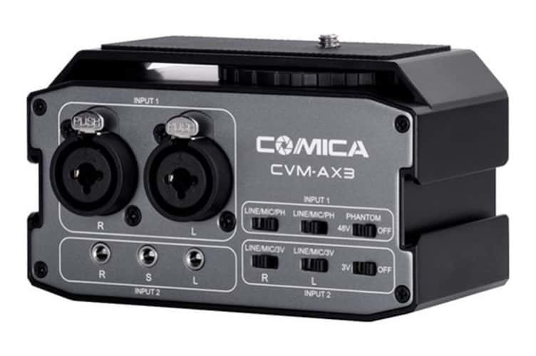 Comica XLR Combo Jack Dual Channel Audio Mixer