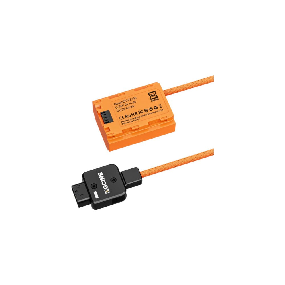 ZGCINE D-Tap to Sony NP-FZ100 Dummy Battery Cable 60cm