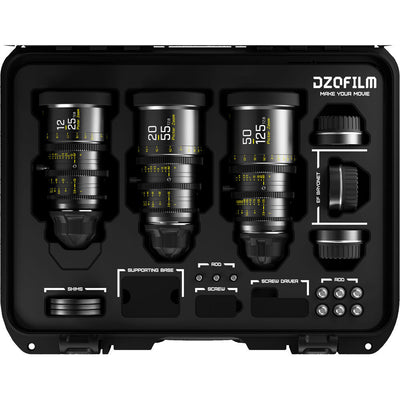 DZOFilm Pictor Kit · 3 zooms (12-25/20-55/50-125mm)