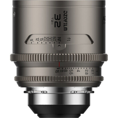 DZOFilm Arcana 32mm Anamorphic Prime Lens (ARRI PL, Titanium - Metric)