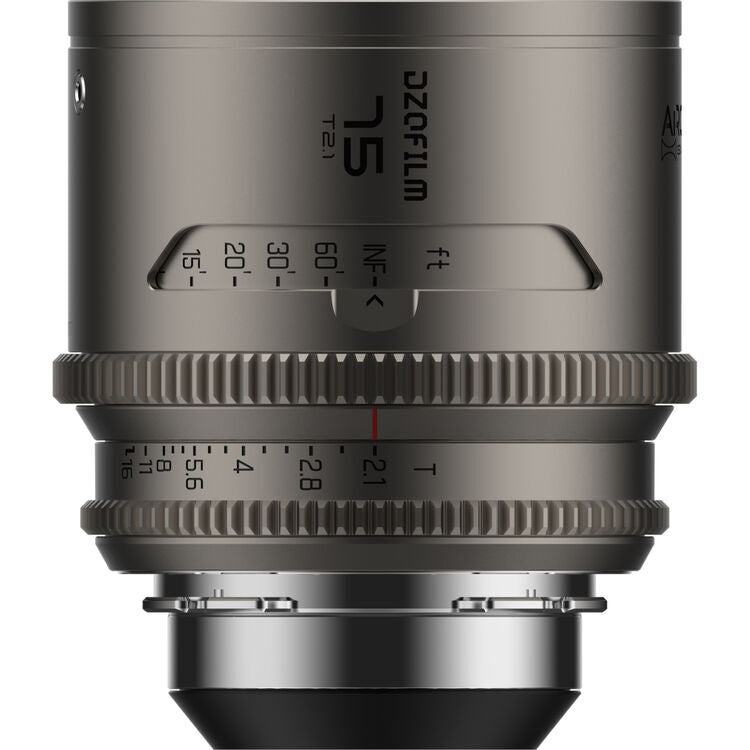 DZOFilm Arcana 75mm Anamorphic Prime Lens (ARRI PL, Titanium - Metric)