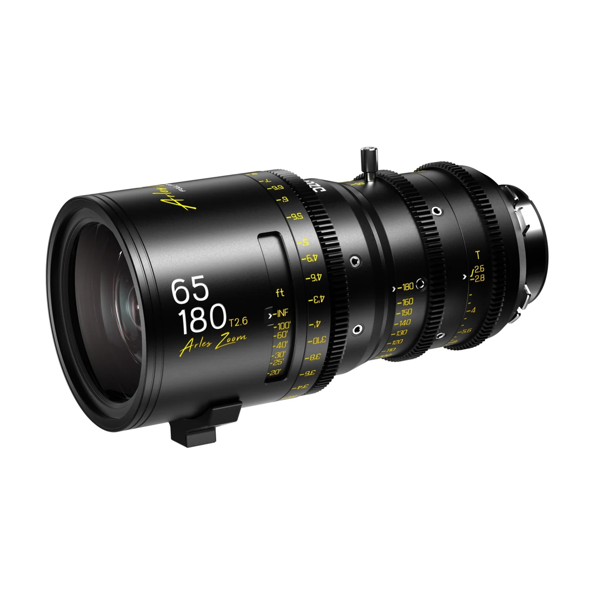 DZOFilm Arles Zoom 65-180mm T2.6 FF Cine Zoom Lens (ARRI PL, Feet)