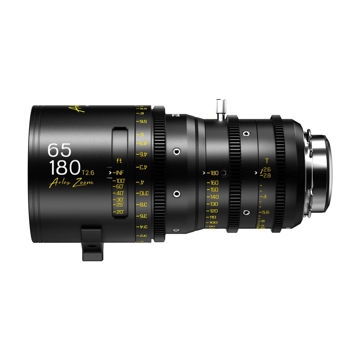 DZOFilm Arles Zoom 2-Lens Set 25-75mm & 65-180mm T2.6 (ARRI PL, Feet)