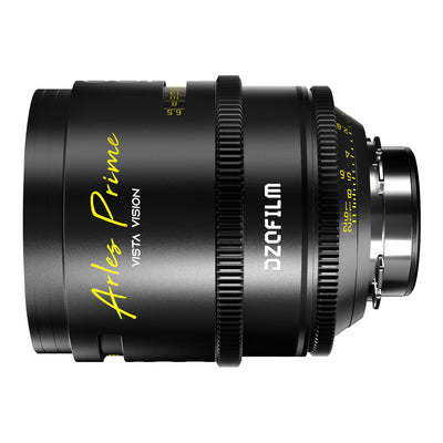 DZOFilm Arles 100mm T1.4 FF/VV Prime Cine Lens (ARRI PL, Meter), opposite side view
