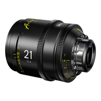 DZOFilm Arles 21mm T1.4 FF/VV Prime Cine Lens (ARRI PL, Feet), rear angle