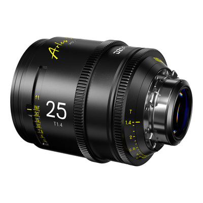 DZOFilm Arles 25mm T1.4 FF/VV Prime Cine Lens (ARRI PL, Feet), rear angle