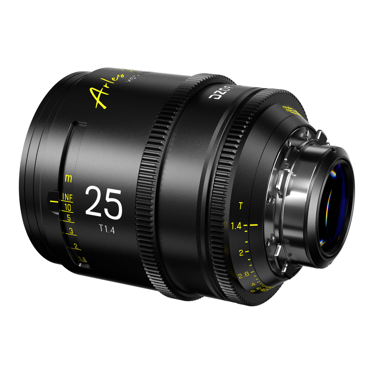 DZOFilm Arles 25mm T1.4 FF/VV Prime Cine Lens (ARRI PL, Meter), rear angle