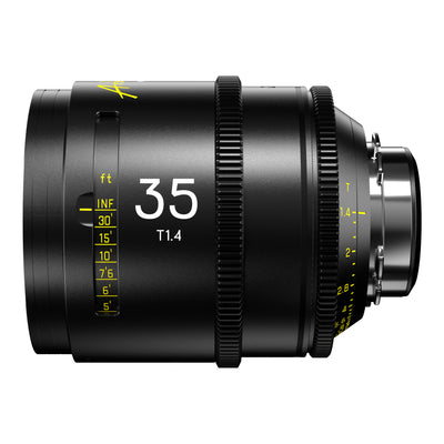 DZOFilm Arles 35mm T1.4 FF/VV Prime Cine Lens (ARRI PL, Feet), side view