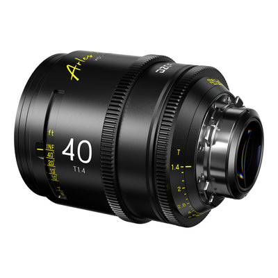 DZOFilm Arles 40mm T1.4 FF/VV Prime Cine Lens (ARRI PL, Feet), rear angle