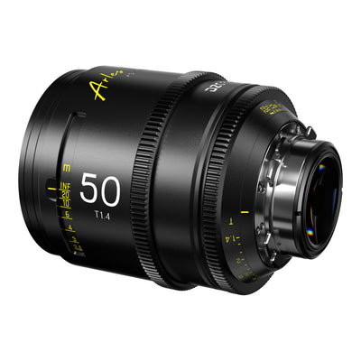 DZOFilm Arles 50mm T1.4 FF/VV Prime Cine Lens (ARRI PL, Meter), rear angle