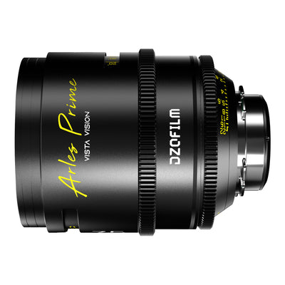 DZOFilm Arles 75mm T1.4 FF/VV Prime Cine Lens (ARRI PL, Feet), opposite side view