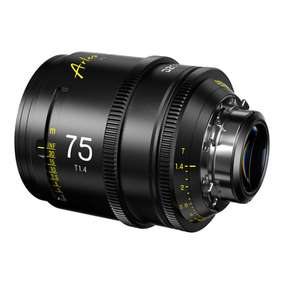 DZOFilm Arles 75mm T1.4 FF/VV Prime Cine Lens (ARRI PL, Meter), rear angle