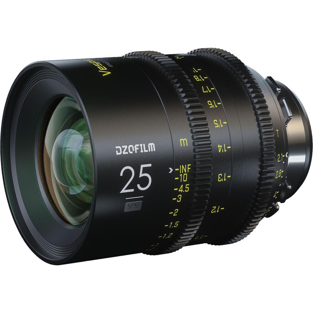DZOFilm VESPID Prime Cine Lens (PL Mount) [Focal Length: 25mm/T2.1]