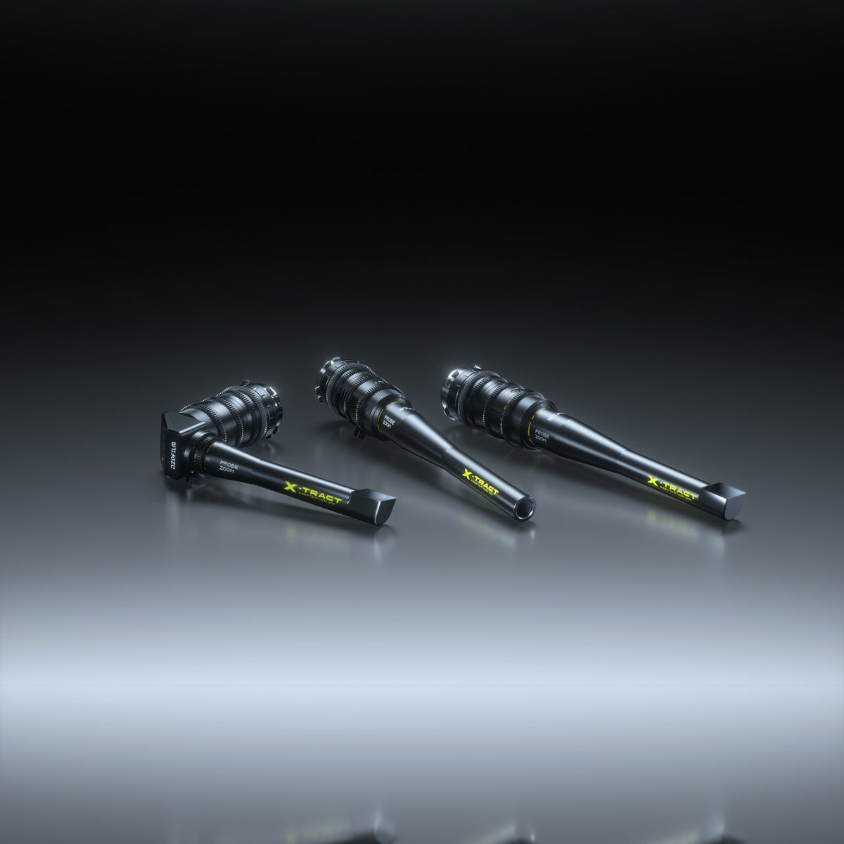DZOFilm X-Tract 18-28mm T8 Probe Zoom 0°, 90° and 360° lenses
