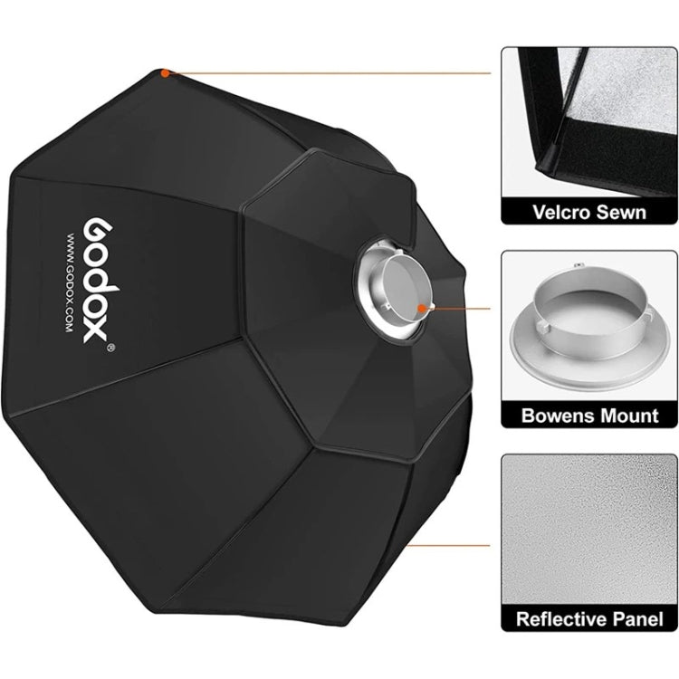 GODOX MS200V 200WS MS SERIES COMPACT STUDIO FLASH With LED Modeling Light(5600K)