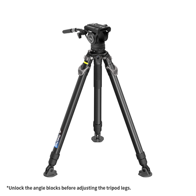 YC Onion Pineta Peak Tripod with HD Tripod Feet & FH75S