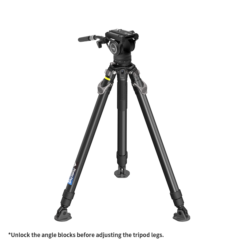 YC Onion Pineta Peak Tripod with HD Tripod Feet & FH75S