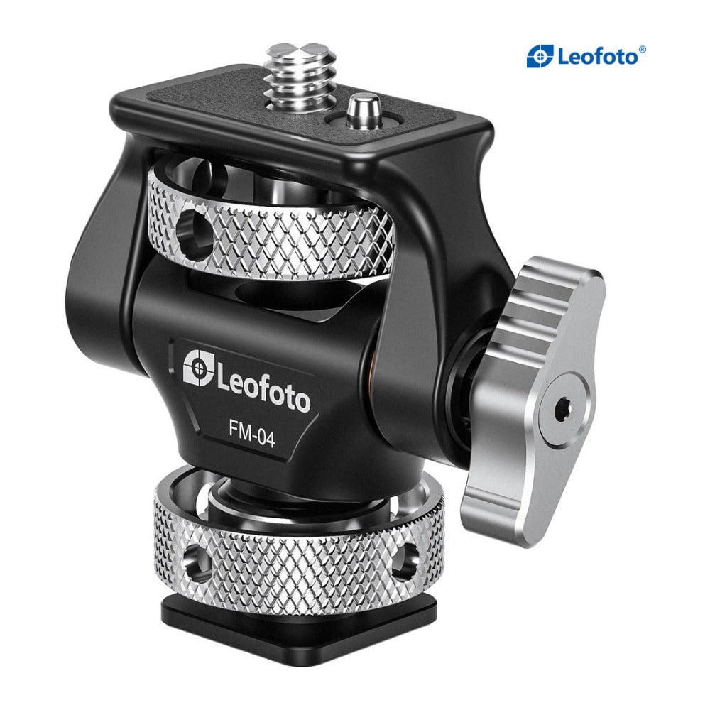 Leofoto FM-04 Cold Shoe Monitor Mount Adaptor
