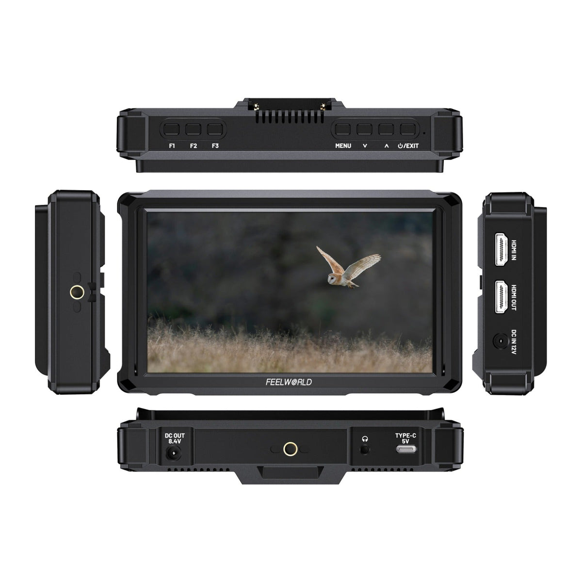 Feelworld FW568 PRO 6" 1200nit 4K HDMI Camera Field Monitor