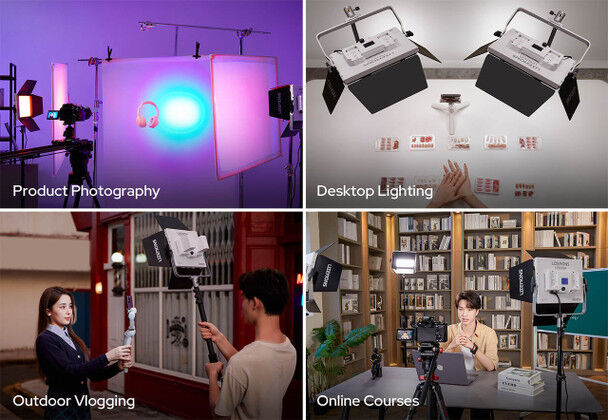 Godox Litemons LP400Bi 36W Bi-Color LED Light Panel (2800K-6500K) image 7