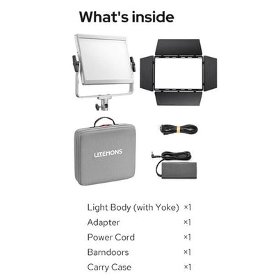Godox Litemons LP600R 60W RGB LED Light Panel (1800K-10000K) image 6