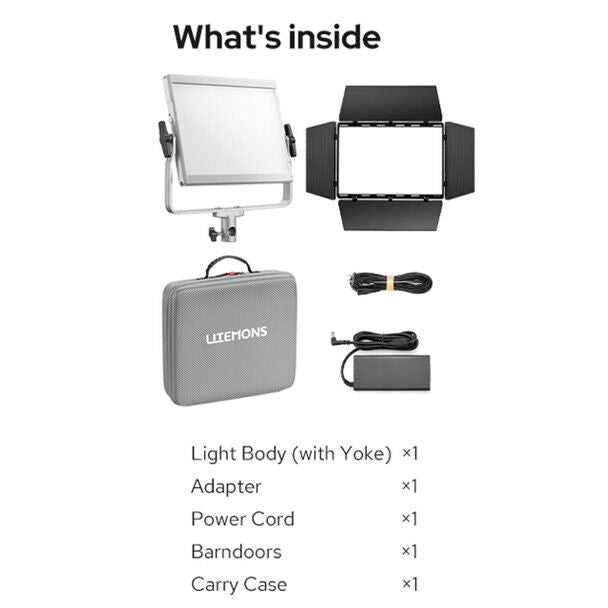 Godox Litemons LP600R 60W RGB LED Light Panel (1800K-10000K) image 6