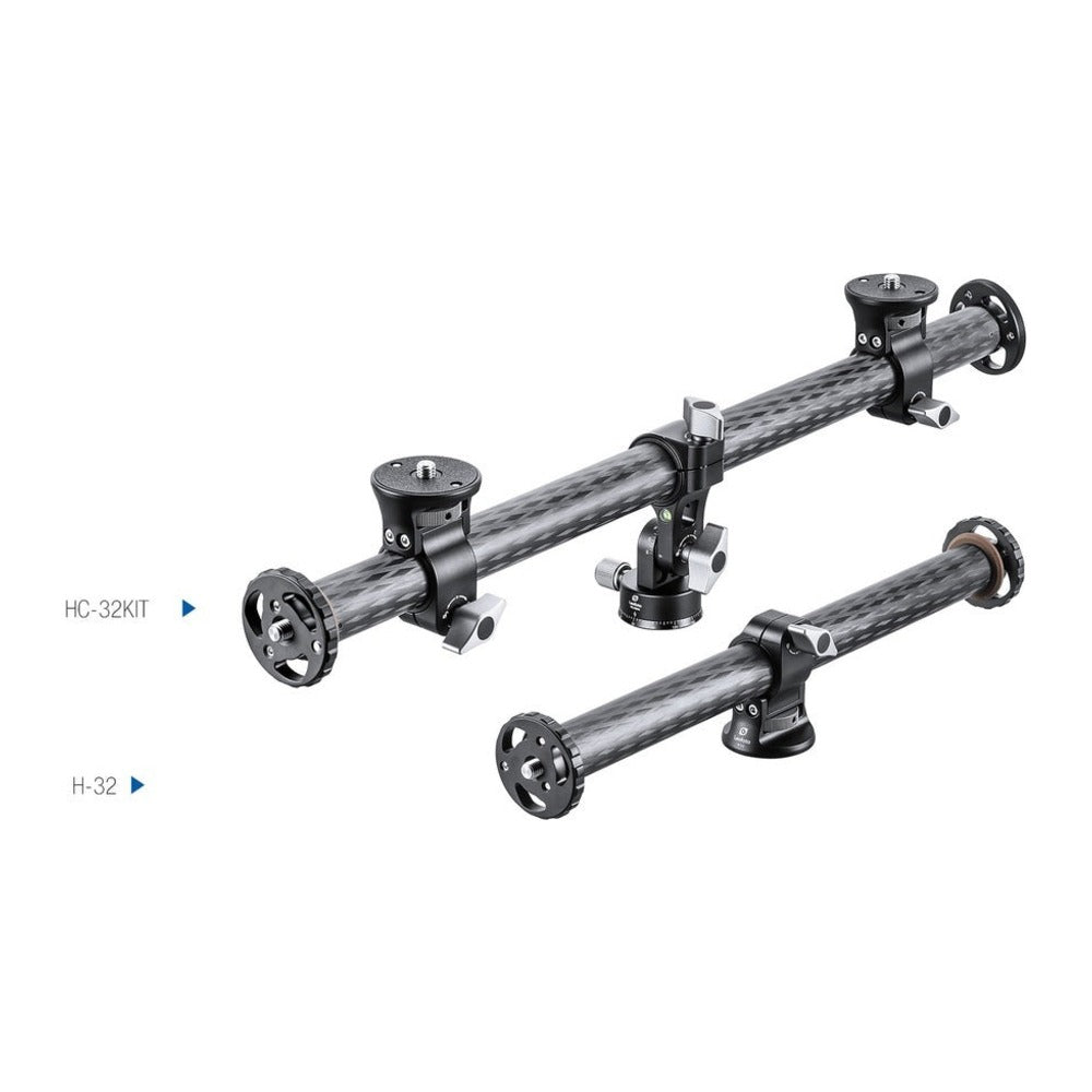 Leofoto Carbon Fibre Cross Bar Mount System H-32+HC-32 Kit